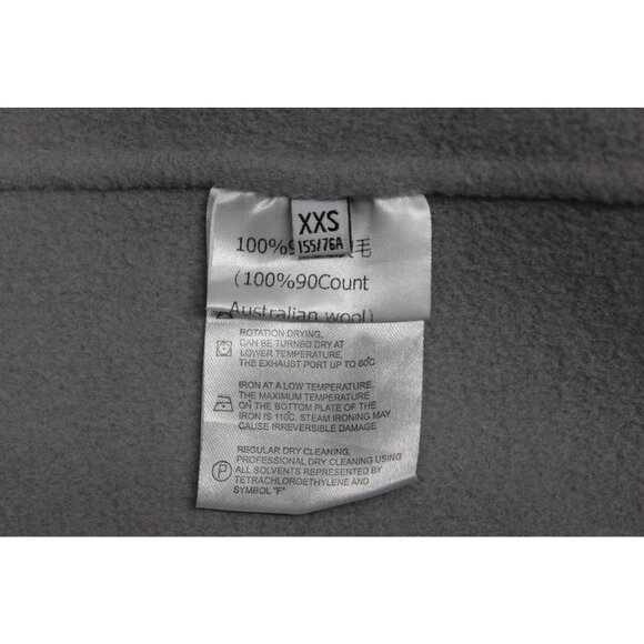 ASM Anna women's Australian wool tie‎ waist notch lapel coat XXS - Picture 13 of 16